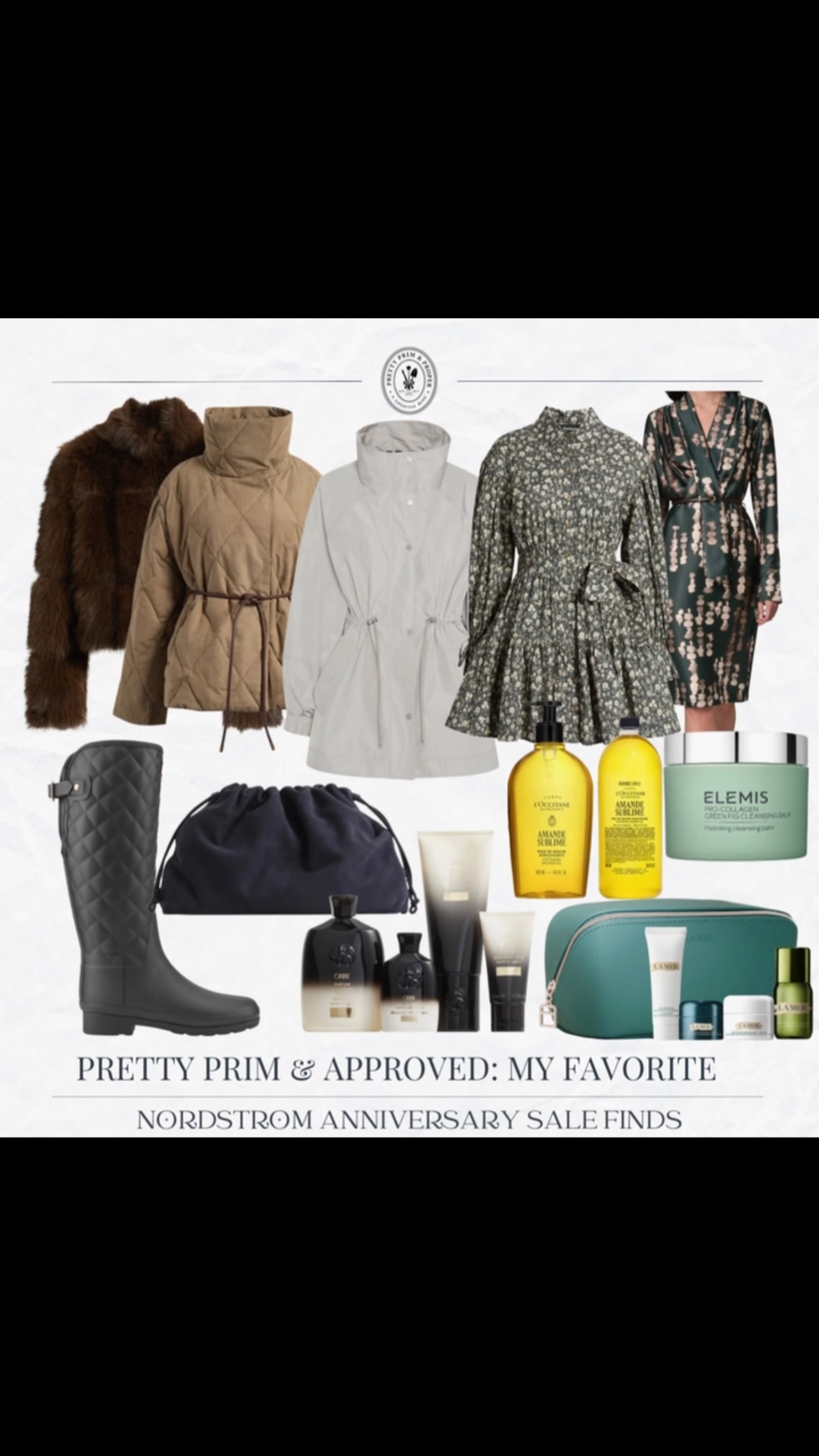 The Nordstrom Anniversary Sale is full of amazing deals…

…but these are the pieces that stopped me in my tracks.

I wanted my edit to reflect my actual style, not just what everyone else is sharing.

So you’ll find:

✨ feminine dresses I’ll wear for years
✨ a timeless @barbour jacket
✨ @hunterboots rain boots
✨ a gorgeous suede clutch
✨ cozy outerwear
✨ luxury beauty favorites from @lamer, @elemis, @oribe and @loccitane 

If you’ve been around here for a while, you already know I’m drawn to pieces that feel polished, classic and beautifully made.

These are the ones that earned a spot on my “Pretty Prim Approved” list.

I’d love to know…

Which item would you buy first?

Everything is linked in my LTK.

#NordstromAnniversarySale #NordstromSale #ClassicStyle #WomenOver40Style

Comment SHOP below to receive a DM with the link to this post on my LTK ⬇ https://liketk.it/6iwtK