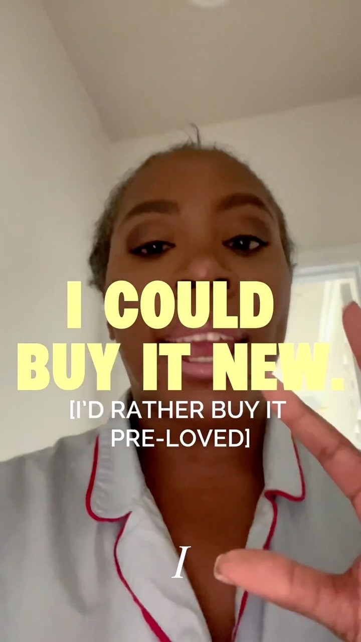 Three reasons why I shop pre-loved.