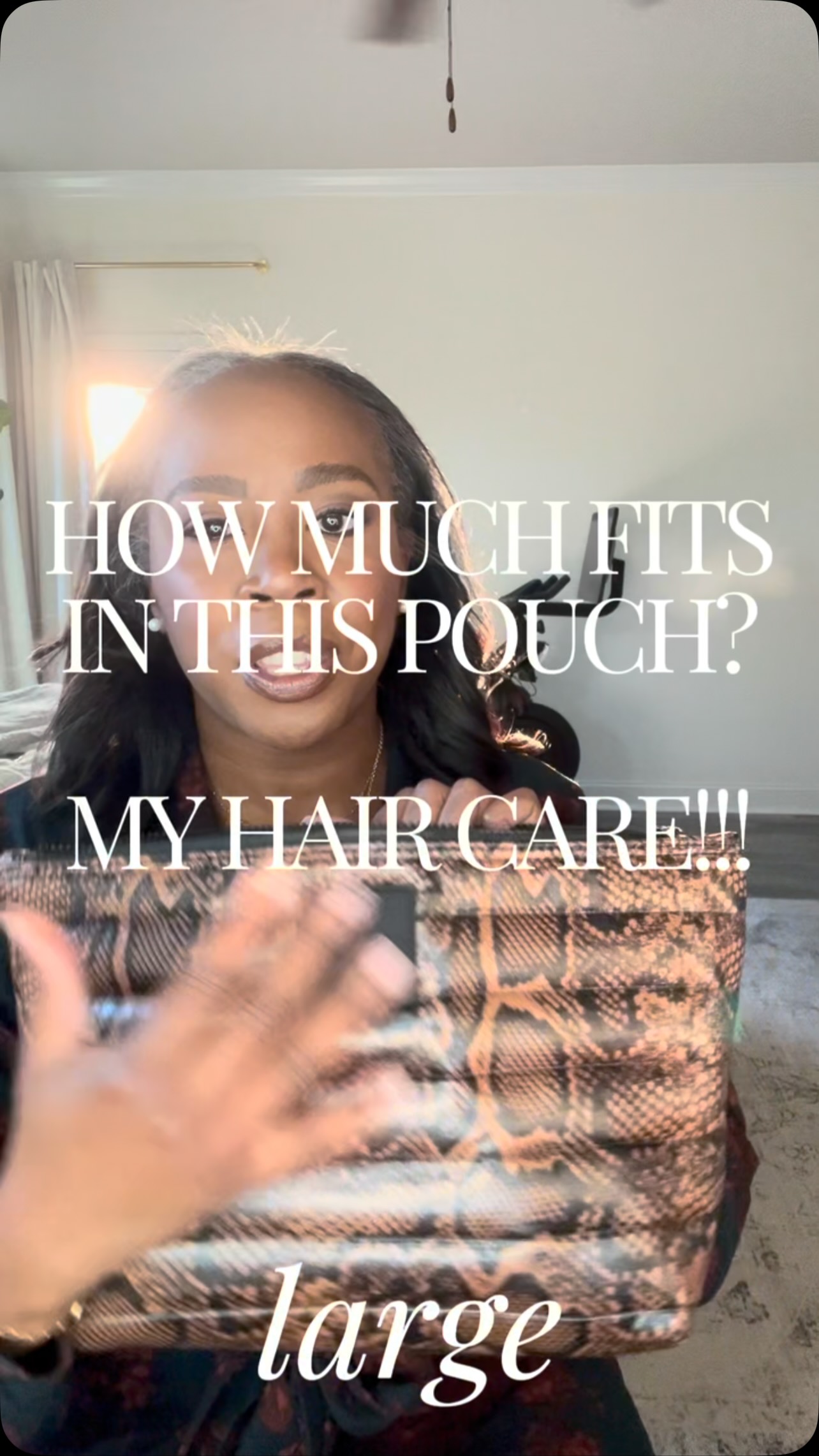 Apparently, my hair care routine requires its own luggage. 🤭

Pack my large @thinkroyln pouch with me! Tools, products, and a surprisingly roomy home for them all. A little organization makes getting ready feel that much more polished.

Are you a light packer, or does the whole hair routine come along?

Shop my pouch through the LTK link in my bio.

#ThinkRoyln #PackWithMe #BeautyOrganization #HairCareEssentials #PrettyPrimAndProper

Comment SHOP below to receive a DM with the link to this post on my LTK ⬇ https://liketk.it/6qQeF