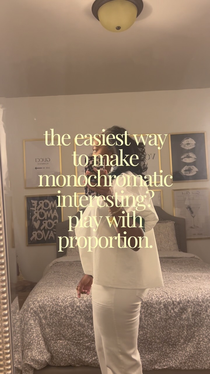 All white, but the proportions are what make it work. 🤍

Relaxed on top, defined at the waist, long through the leg—and just a tiny pop of color at the sleeve. Proof that a simple outfit doesn’t have to be a boring outfit.

#OOTD #Over40Style #MonochromeOutfit #ClassicStyle #StyleTips

Comment SHOP below to receive a DM with the link to this post on my LTK ⬇ https://liketk.it/6lWqU